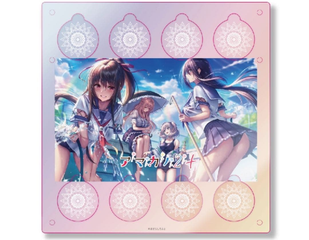 ピロ水　アマカノ　アクリルメダル　ディスプレイアクリルスタンド　蔦町ちとせ　9点