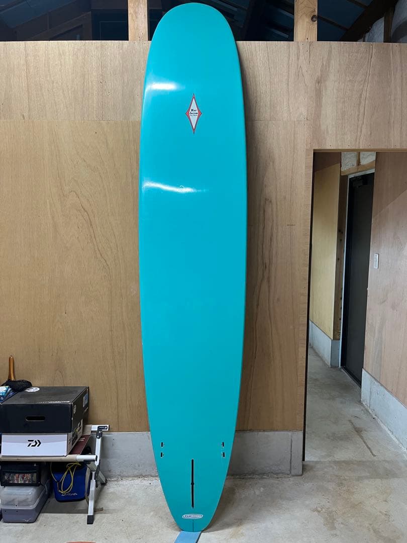 Hap Jacobs ロングボード ホワイト/ターコイズ