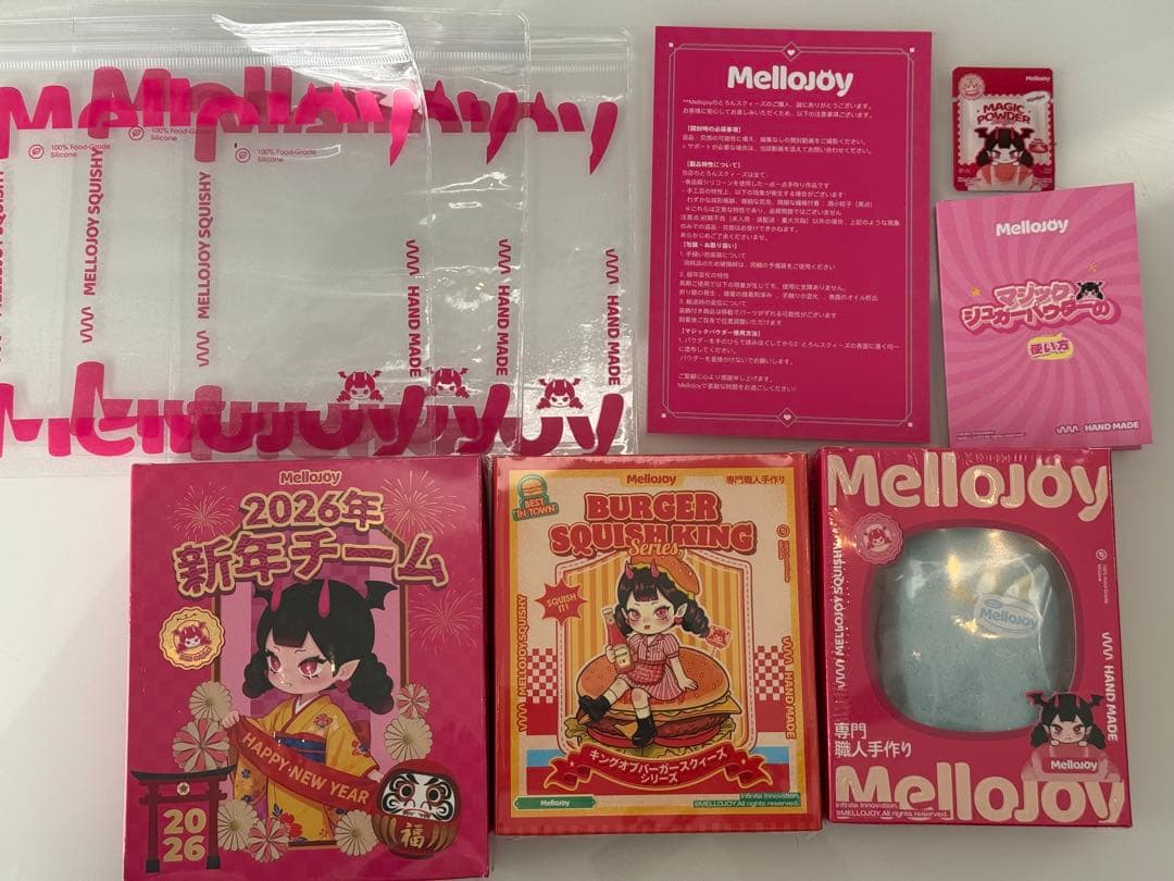 な*♪様 Mellojoy メロジョイ スクイーズ 3点セット