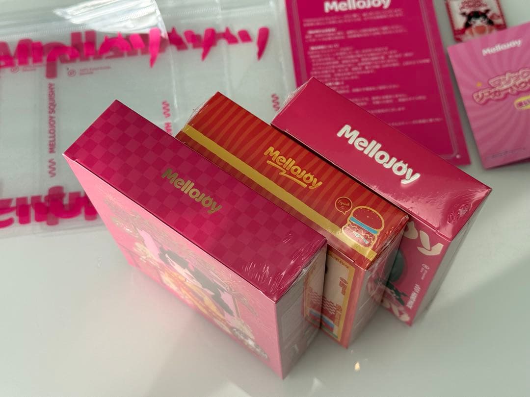 Mellojoy メロジョイ スクイーズ 3点セット