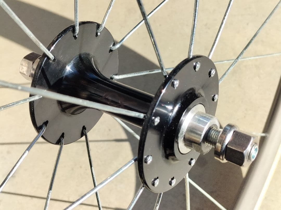 26インチ(650cサイズ)ロード用 フロント100mm チューブラー20H