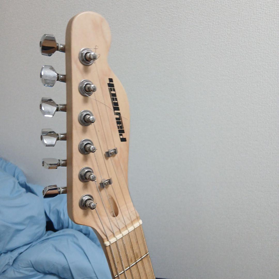 エレキギター テレキャスターケース、ヘッドホンアンプ付き