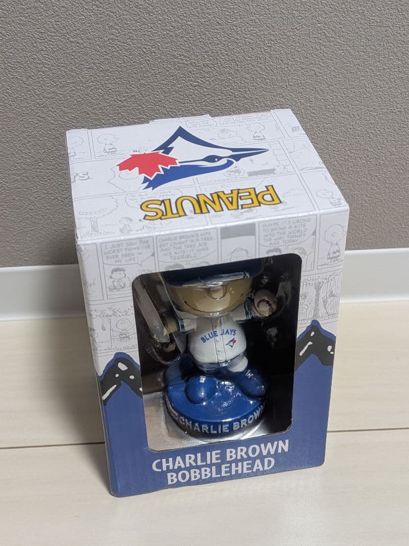チャーリー・ブラウン ボブルヘッド トロント・ブルージェイズ 9月14日球場配布