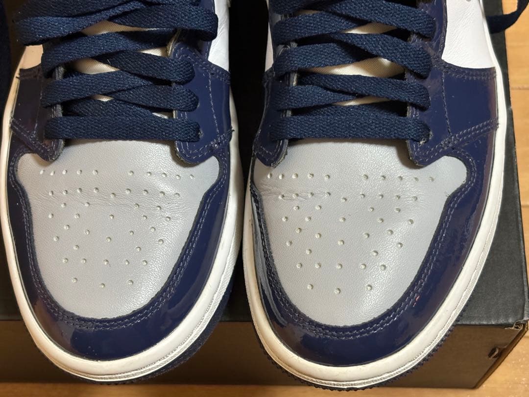 Nike Air Jordan 1 ゴルフシューズ ネイビー　ナイキ
