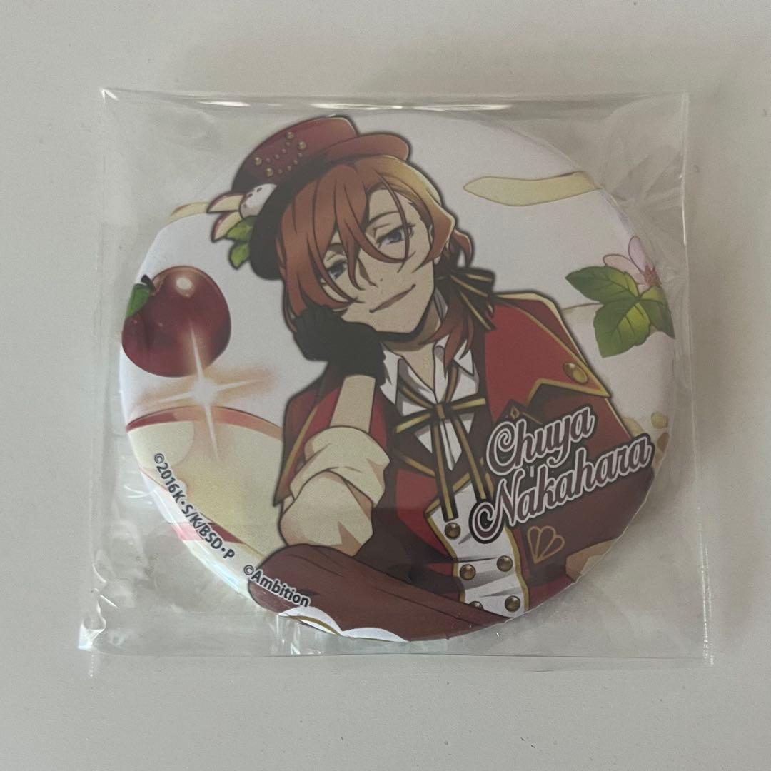 文スト コラボカフェ 中原中也 缶バッジ