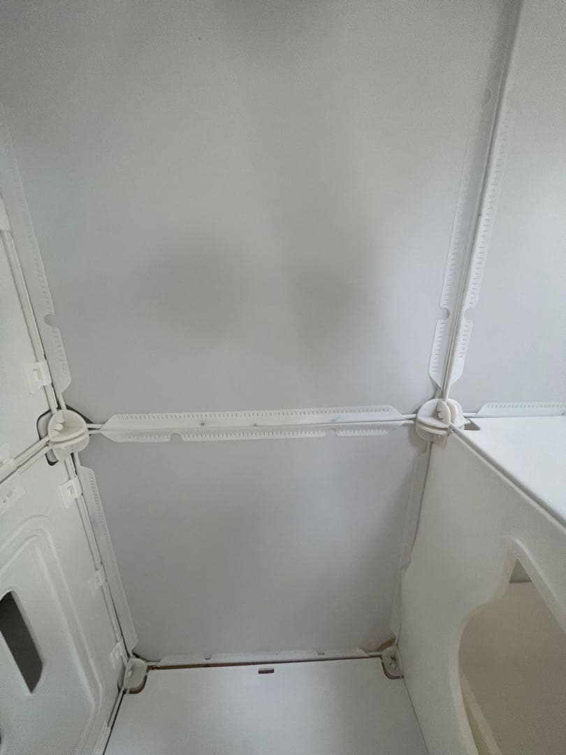 多段式キャットケージ 透明スライド扉