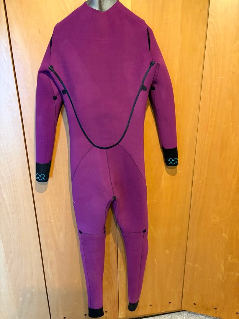 FELLOW セミドライ 5×3ウェットスーツ バックジップ メンズ 裏起毛