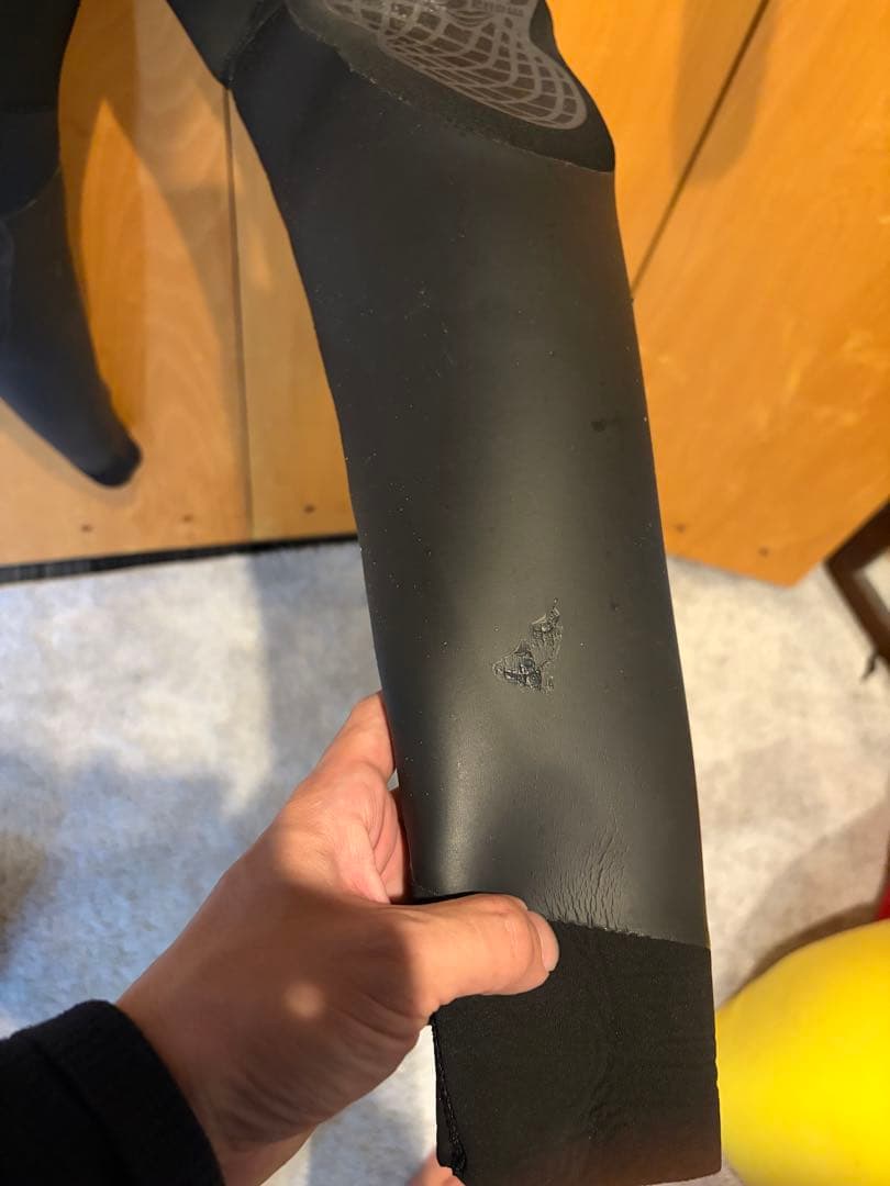 FELLOW セミドライ 5×3ウェットスーツ バックジップ メンズ 裏起毛