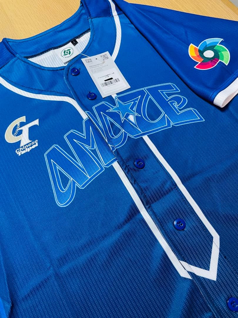 WBC 台湾チア 峮峮チュンチュン ユニフォーム メンズ M 台湾プロ野球