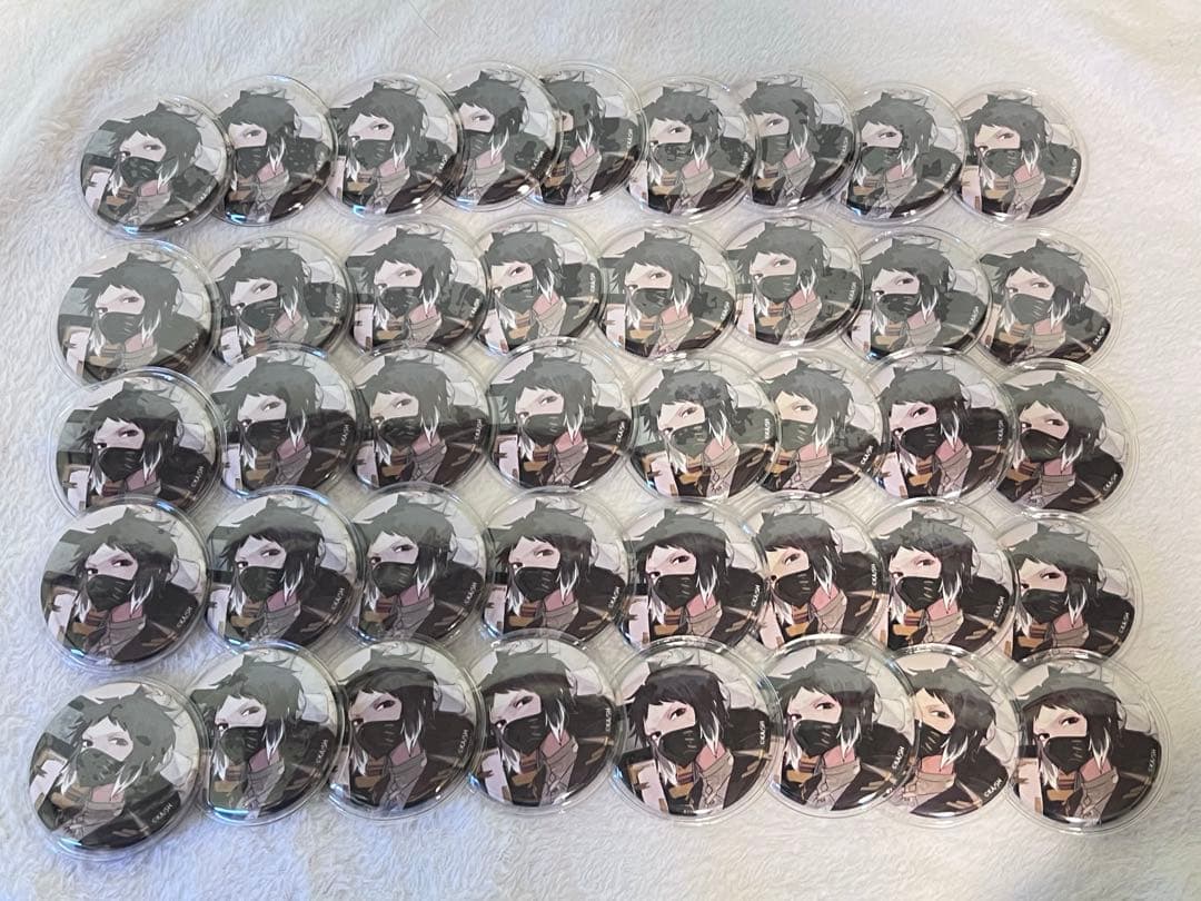 文豪ストレイドッグス 芥川龍之介 10周年 缶バッジ 41個