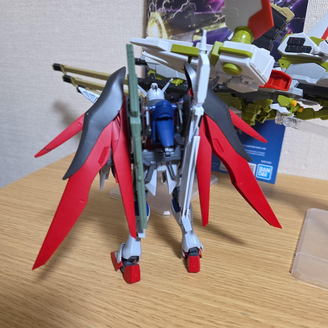 HGCE デスティニーガンダムSpecII &ゼウスシルエッ