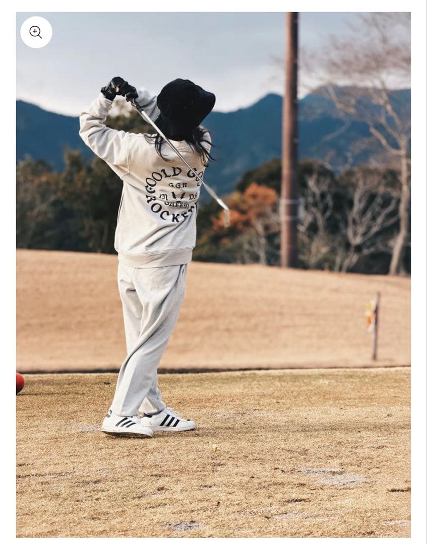 メンズウェア GOOLD GOLF ROCKERS CREW NECK SET GRAY XL