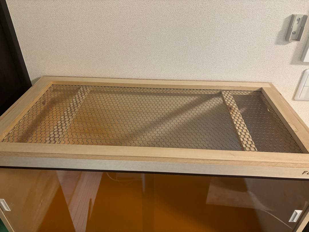 FandK 木製ショーケース ケージ 通気孔付き 爬虫類 小動物