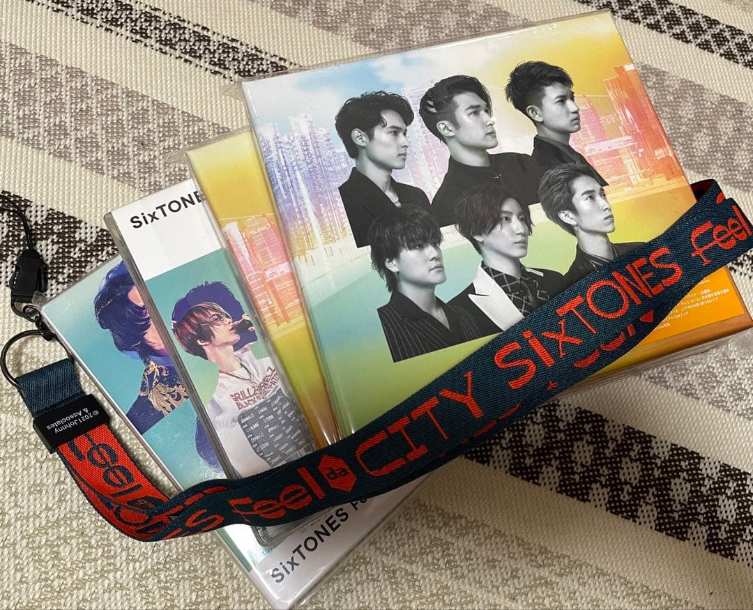 SixTONES Feel da CITY CD-2形態・Blu-ray セット