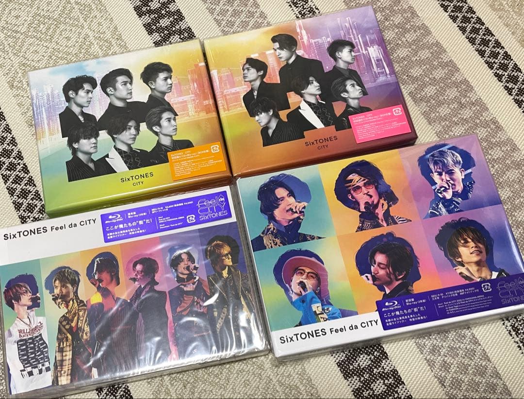 SixTONES Feel da CITY CD-2形態・Blu-ray セット