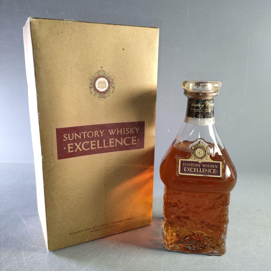 A1247-5/サントリーウイスキー/エクセレンス80周年ボトル/750ml/