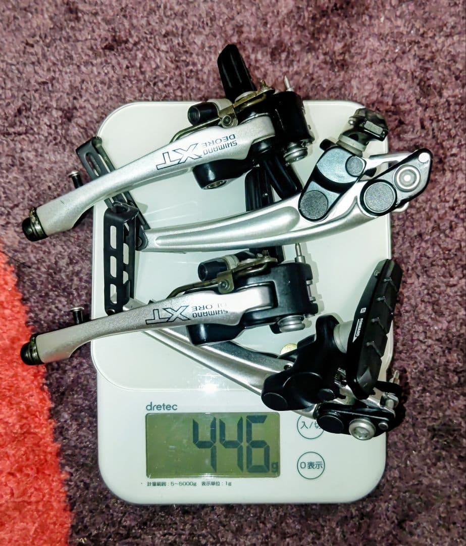 シマノ VブレーキDEORE-XT BR-M750前後セット