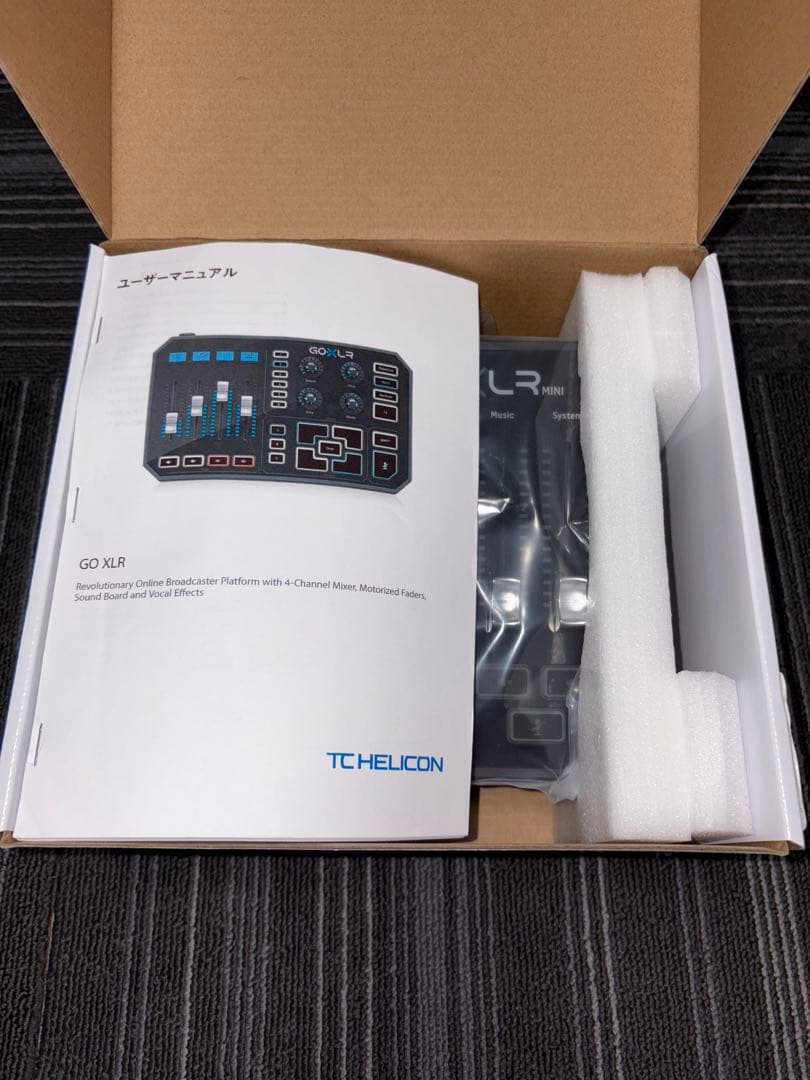 TC HELICON MIDAS GO XLR MINI【国内正規品】