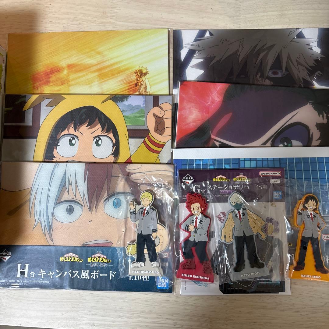 僕のヒーローアカデミア　一番くじ　爆豪　B賞他セット