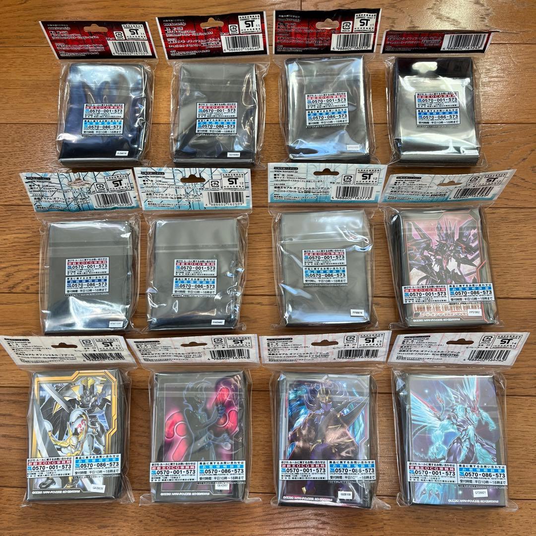 遊戯王　デュエリストカードプロテクター　ゼアル　レギュラーパック表紙　全種セット