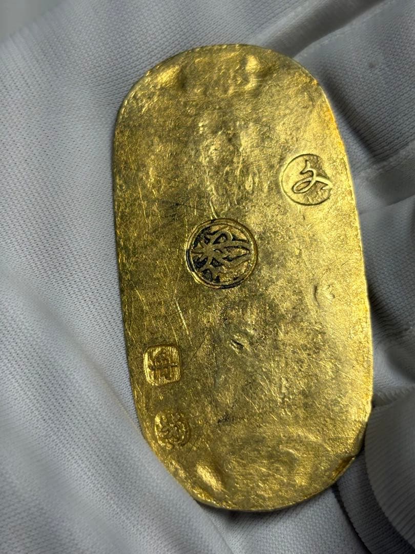 文政小判金、草文小判、本物、古銭、貨幣、金貨