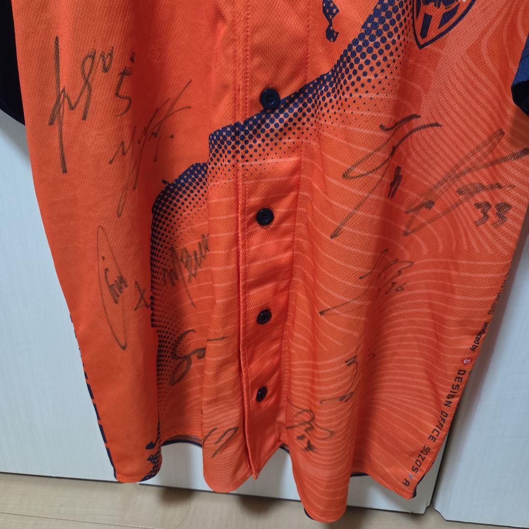 清水エスパルス　スタメンサイン全員　レア物　国立　シャツ