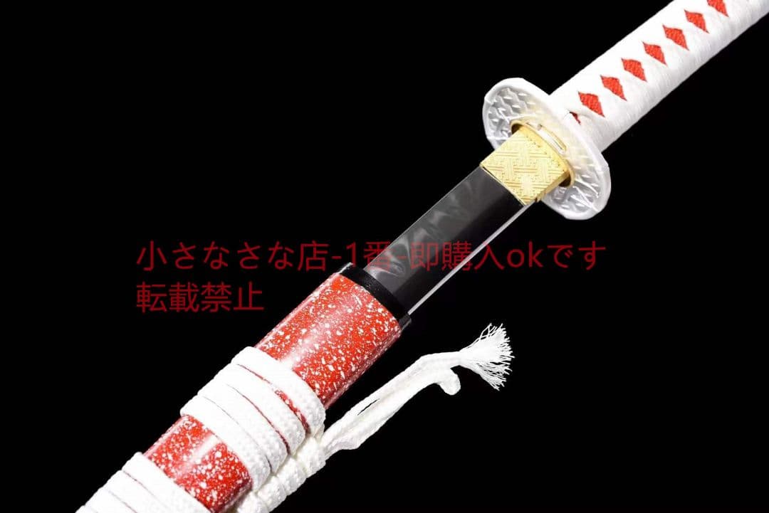 T10焼刃木の葉紋侍刀啓蟄 古兵器 武具 刀装具 日本刀 模造刀 居合刀