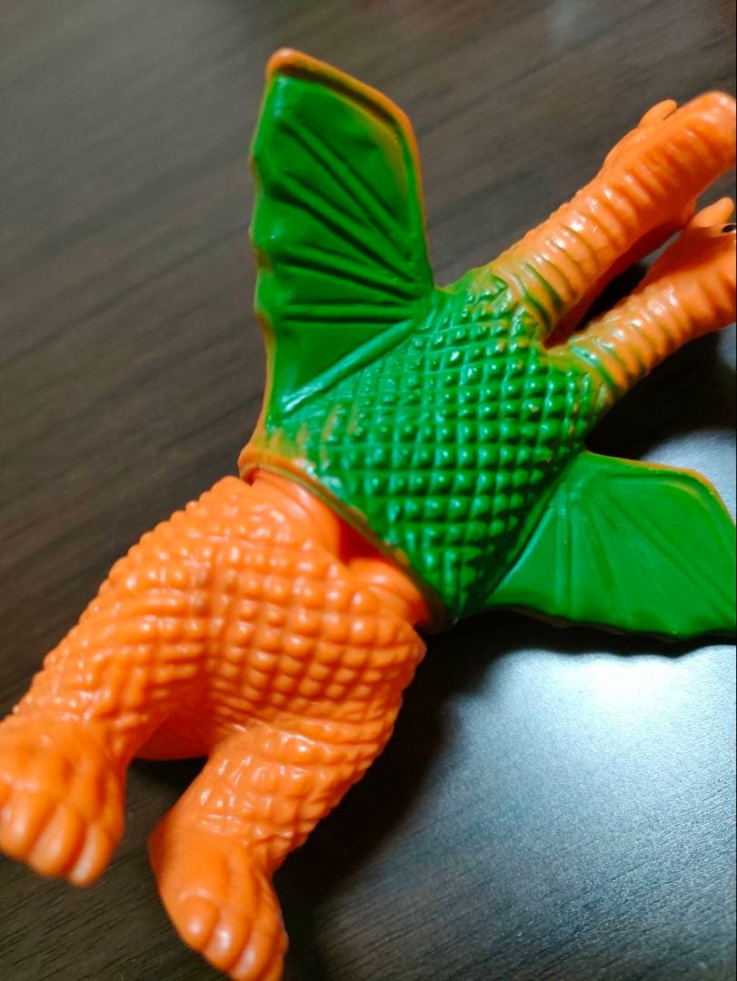 当時物 ブルマァク ミニキングギドラ ソフビ