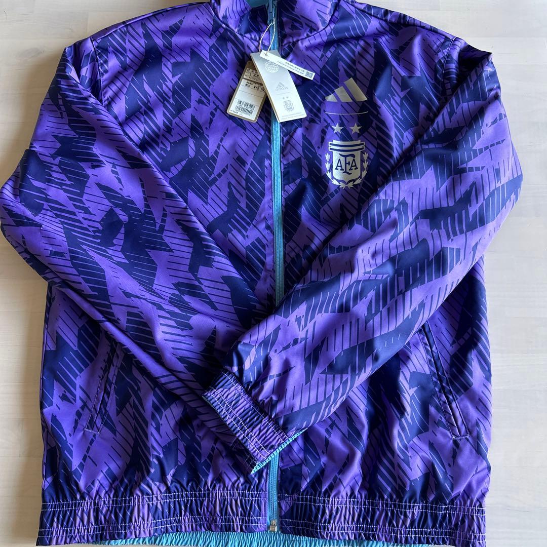 【adidas】アルゼンチン代表 W杯2022優勝 リバーシブルジャージ(L)