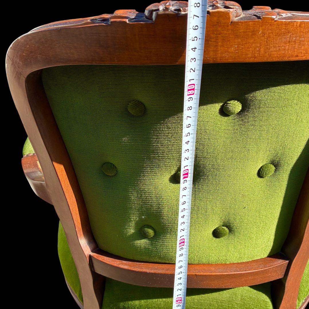 アンティーク　ロココ調　椅子　Ｂ