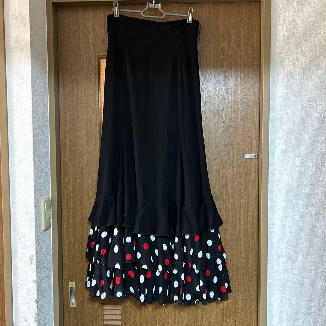 フラメンコ衣装 ツーピース アトリエあいあい Mくらい