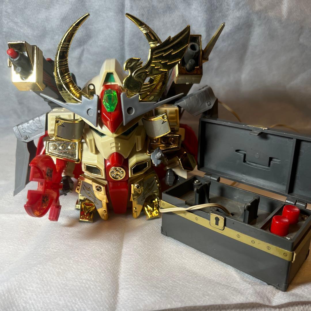 元祖SDガンダム 旧No.42 二代目頑駄無大将軍　当時物　作動確認済み