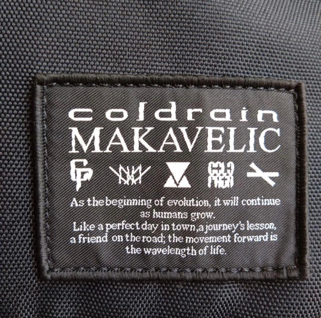 coldrain MAKAVELIC ショルダーバッグ ブラック