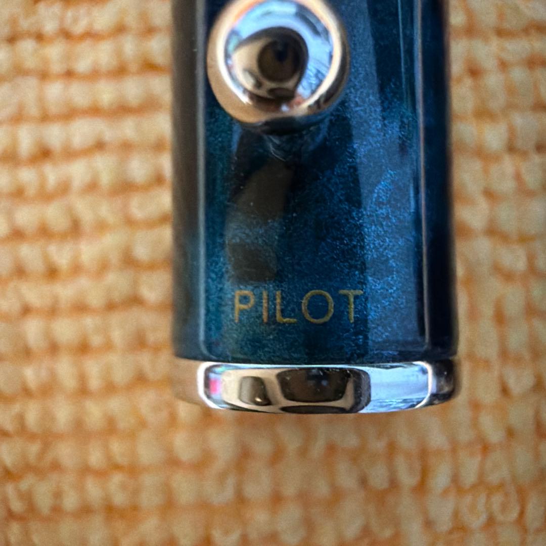 PILOT グランセ　万年筆 14金 F 細字　コンバーター付き