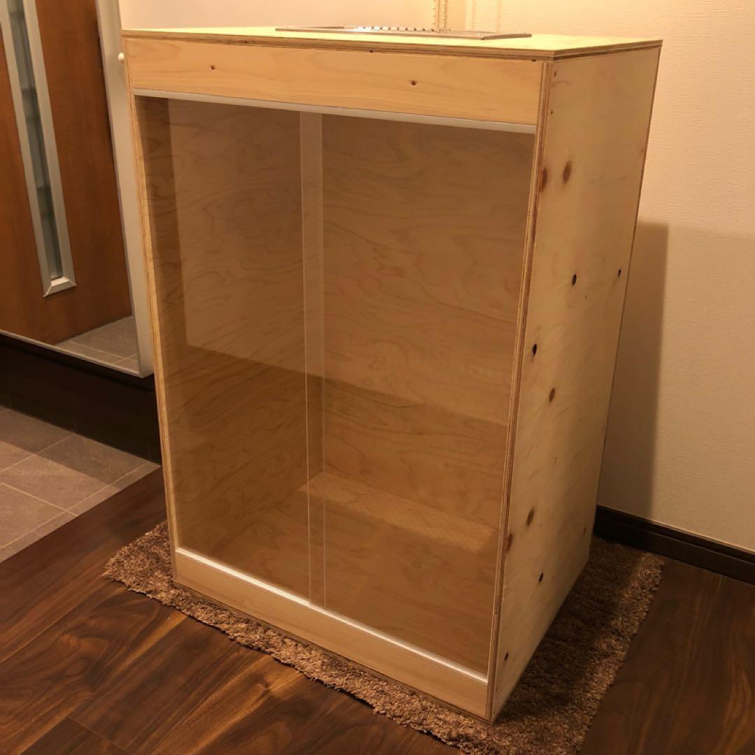 木製ケージ 爬虫類 小動物 シマリス カスタムベースにどうぞ！