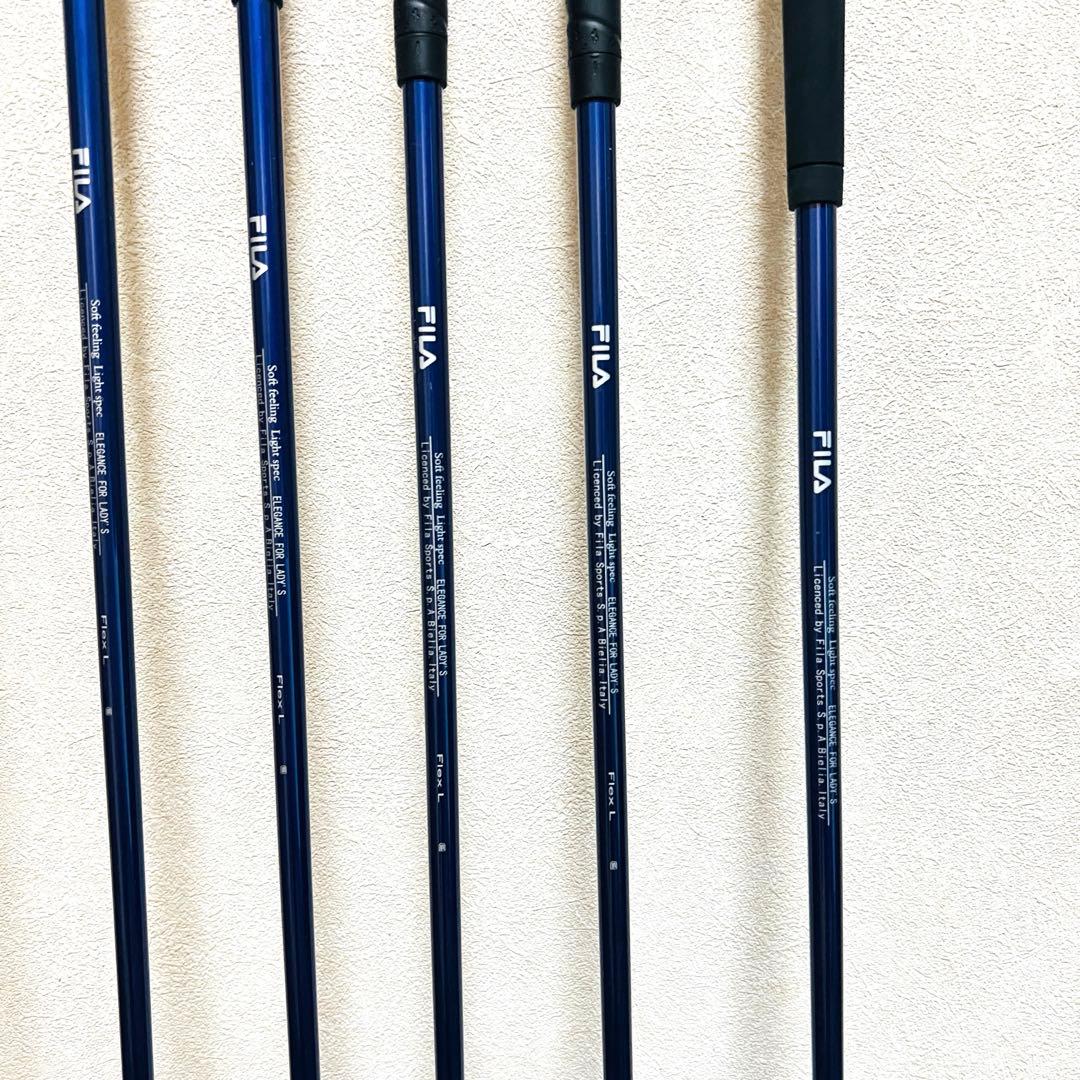 【初心者向け】FILA フィラ レディース ゴルフクラブ 7本セット