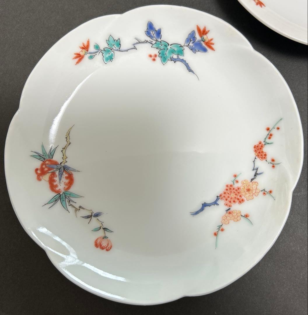 【未使用】無形文化財　人間国宝第十三代　酒井田柿右衛門　皿