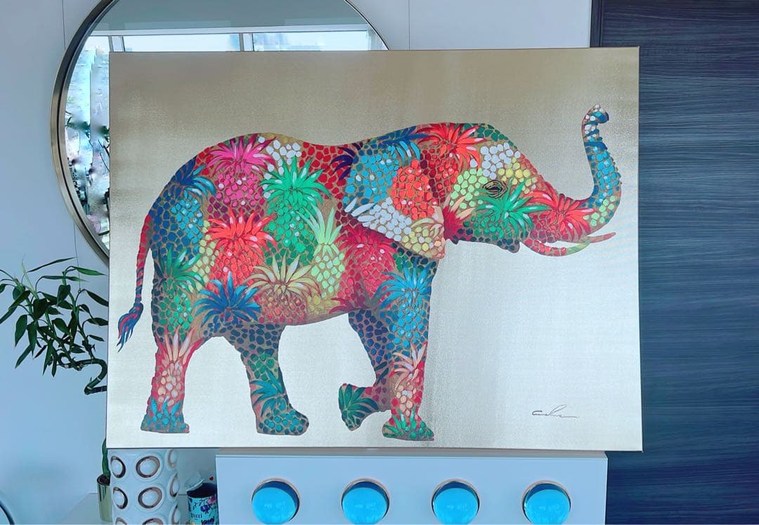 フラワーエレファント▪️タッチドピクチャー▪️LIVINGHOUSE ▪️動物