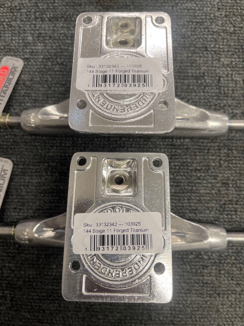 INDEPENDENT Forged Titanium Trucks 144！