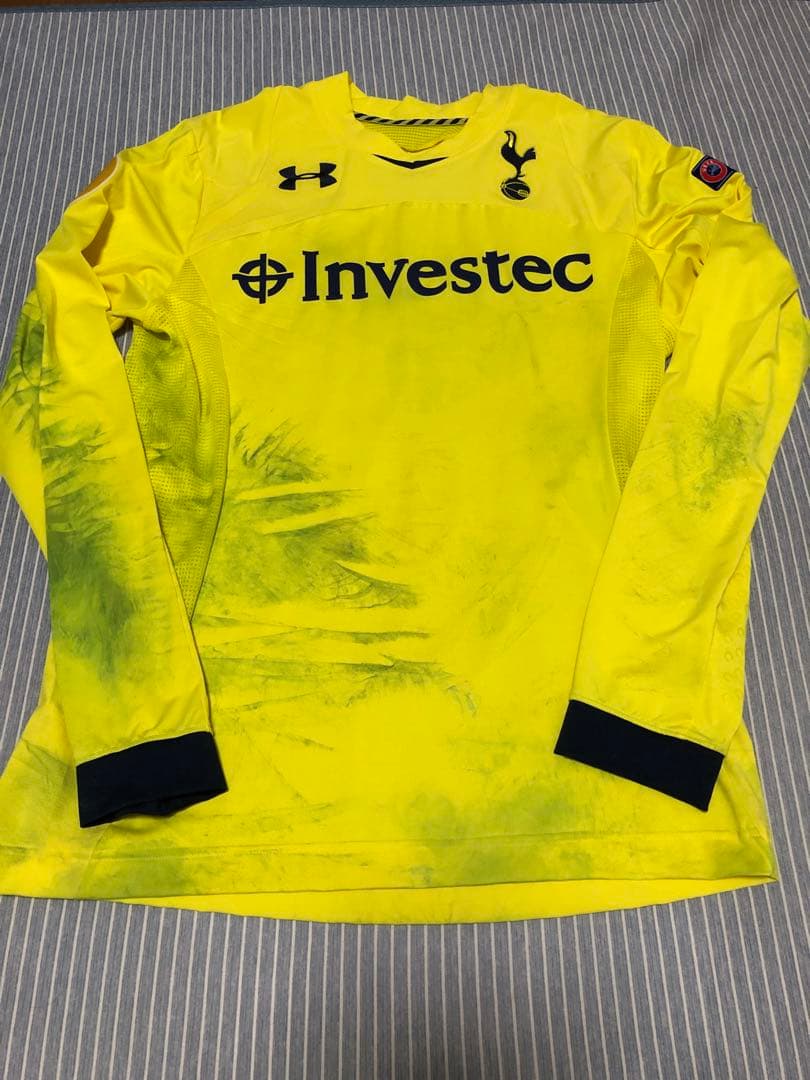 12 13 EL トッテナム　長袖　ユーゴ　ヨリス　ラツィオ戦実使用