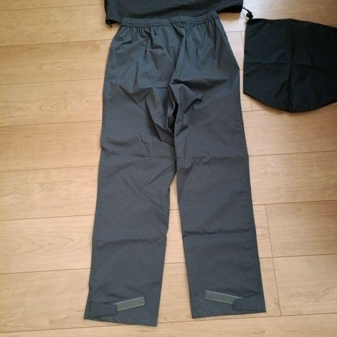 シマノ　RA-500V ブラックSサイズ　ベーシックフィッシングレインスーツ　黒