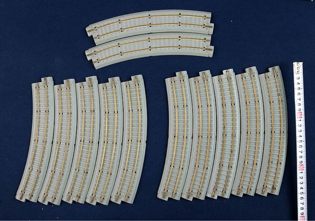 5070■KTM HO(16番) 貨物列車8両＋レール27本 セット