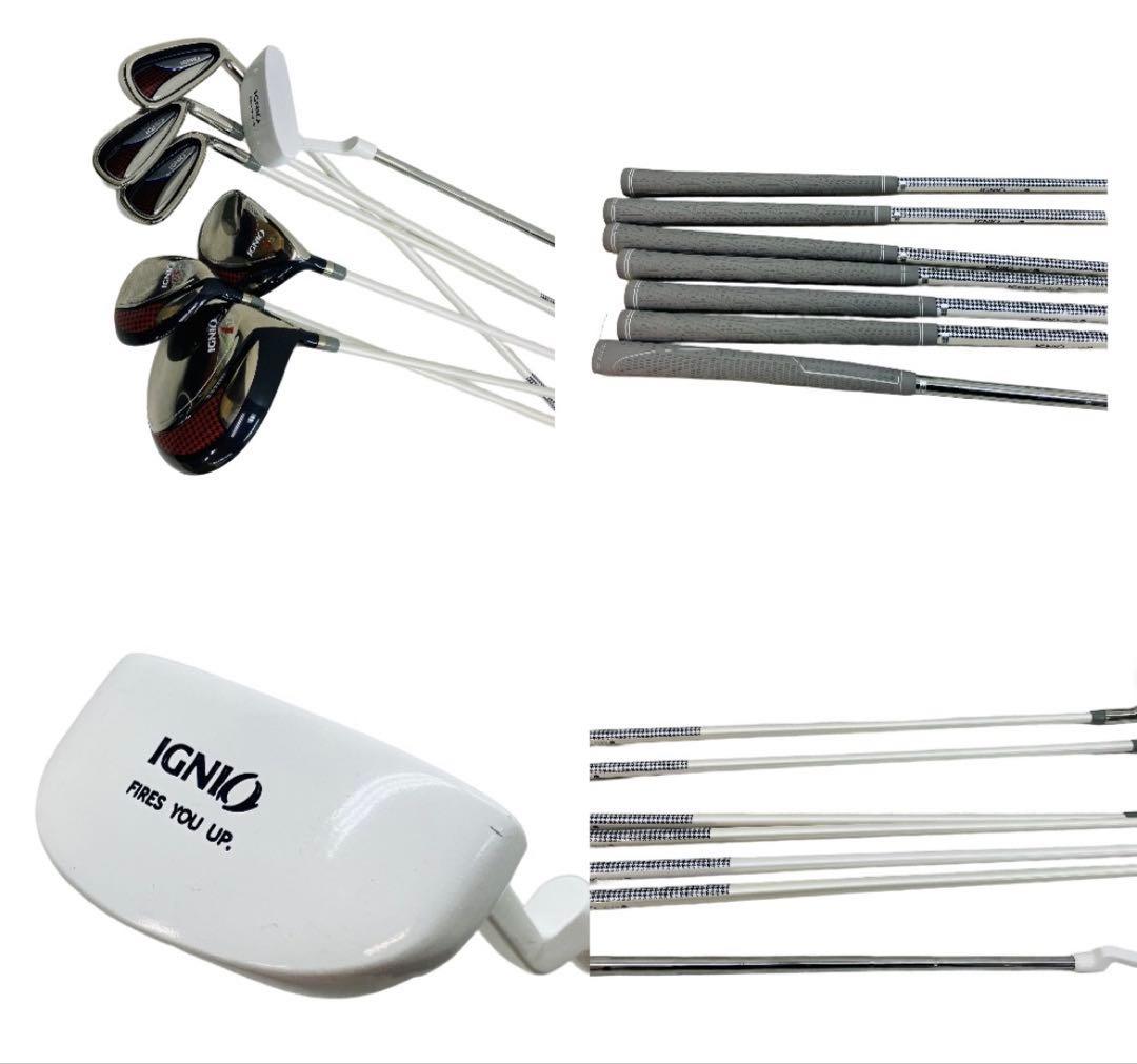 超美品！レディース！IGNIO NV2X3P EC 女性用ゴルフセット7本Ｌ