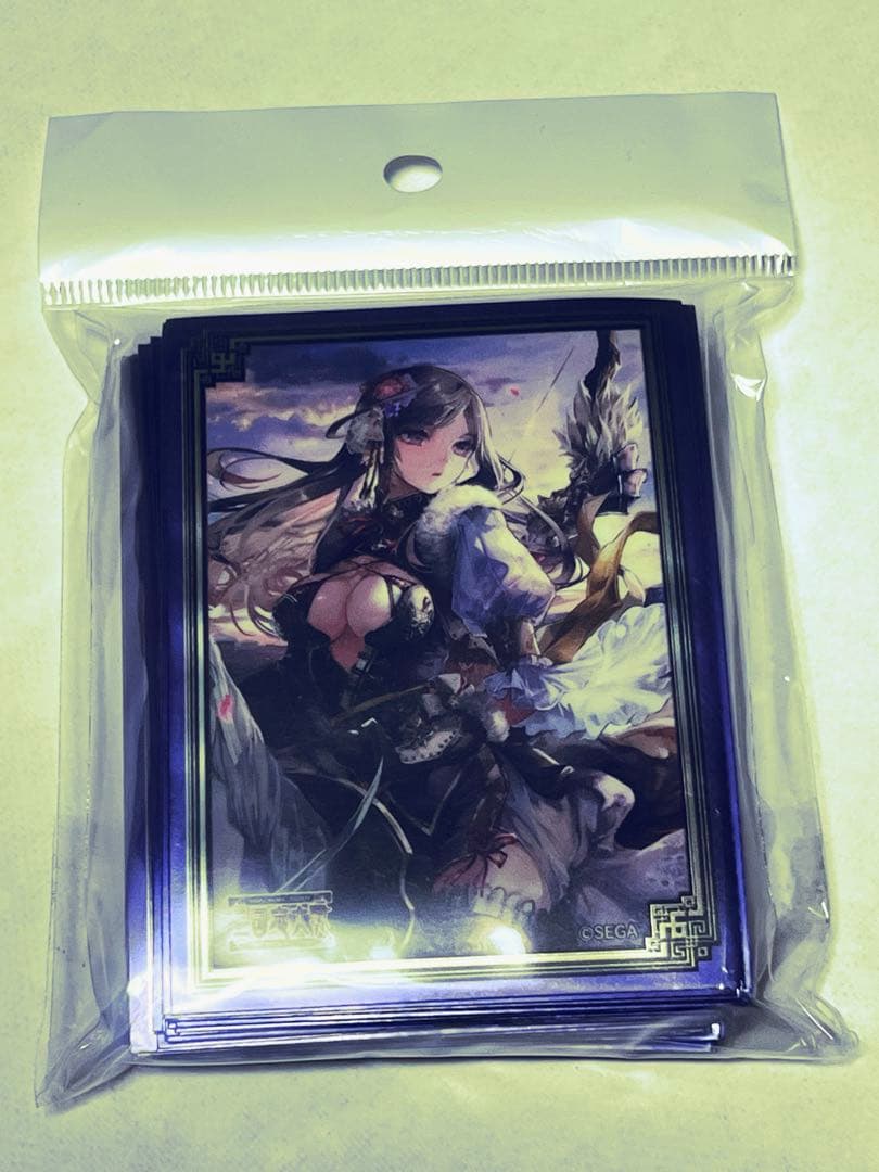 【未開封】三国志大戦tcg 蔡文姫限定スリーブ