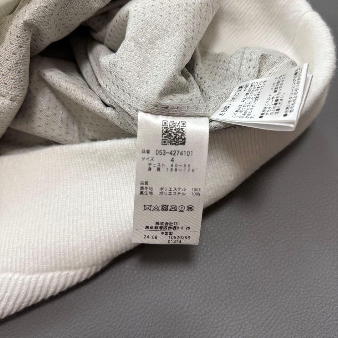 新品未使用✨パーリーゲイツ ツインニット 裏地付きベスト 白 M