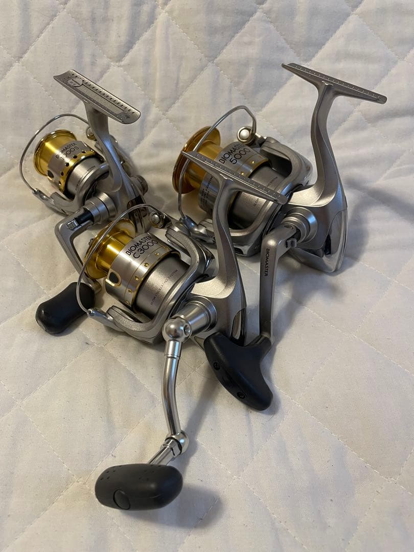 3台セット売り シマノ バイオマスター スピニングリール