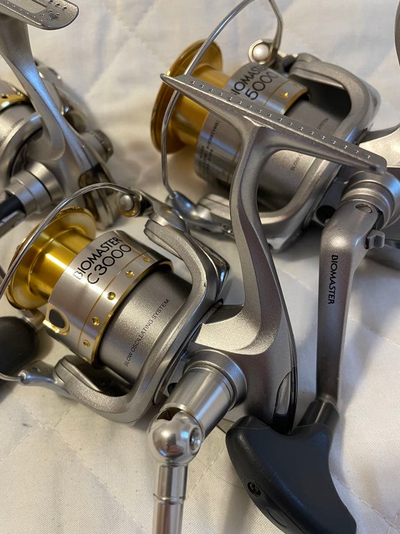 3台セット売り シマノ バイオマスター スピニングリール