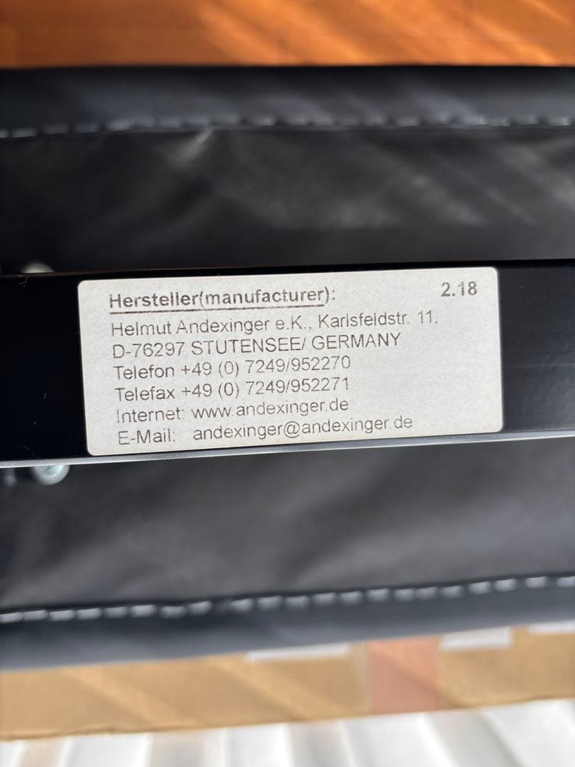 ピアノ椅子【Andexinger / アンデクシンガー】日本仕様ベーシック