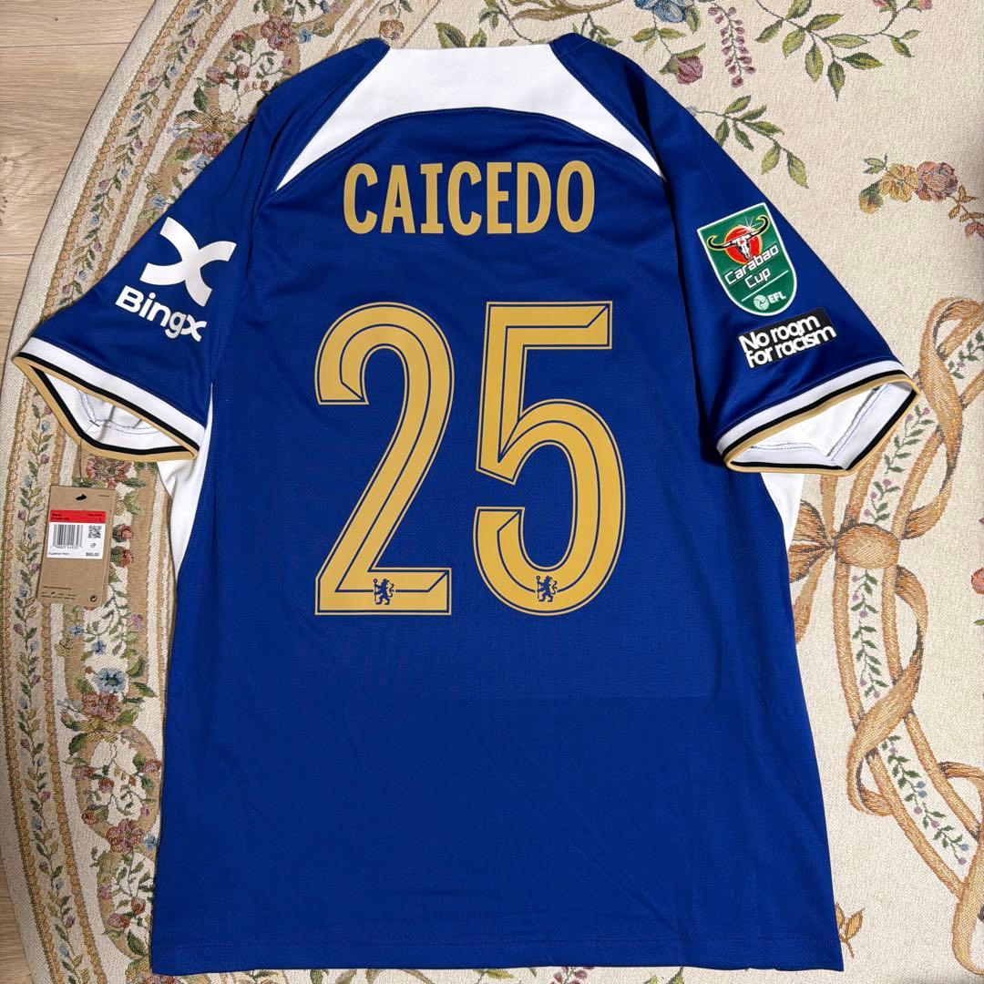 チェルシー 23-24 カイセド ユニフォーム レプリカ カラバオ杯仕様 新品