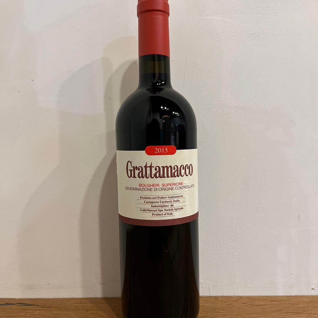 グラッタマッコ ボルゲリ ロッソ スペリオーレ 2015 赤ワイン イタリア